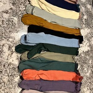 Doen Multicolor Ribbed Socks Set 39/41